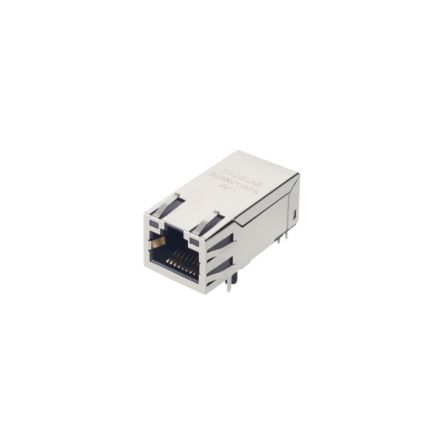 Taoglas TMJ Series Ethernet Connector, Surface Mount, EMI Shield Straight 1 Port 1 -Way [TMJK60-71KAONL]; 690-701