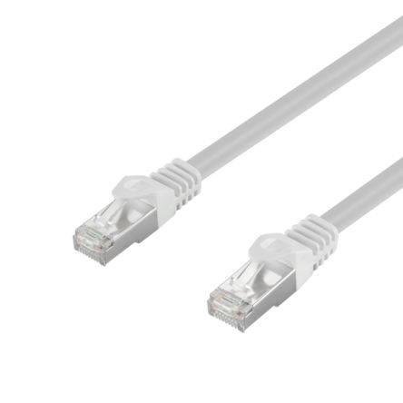 TaoglasTEC, 10ft Cat6a, White RJ45 to Male RJ45 Male, Shielded Shielded, Terminated PVC Sheath [TEC11WHT1.3048]; 690-702