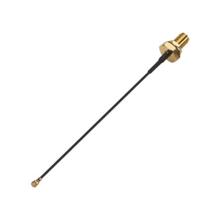 Taoglas CAB.01084 Series Female IPEX MHF to Female SMA, 150mm, 1.37 Coax Coaxial, Unterminated [CAB.01084]; 690-927