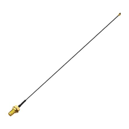 Taoglas CAB.01088 Series Female IPEX MHF to Female SMA, 200mm, 1.37 Coax Coaxial, Unterminated [CAB.01088]; 691-033