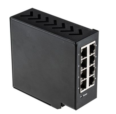 RS PRO Unmanaged 8 Port Gigabit Switch With PoE [0]; 694-306