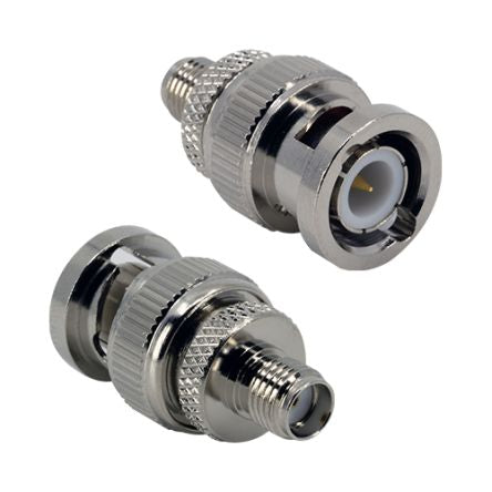 Siretta Straight SMA Connector SMA Jack to BNC Plug [ADAPT/SMAF/BNCM]; 696-893