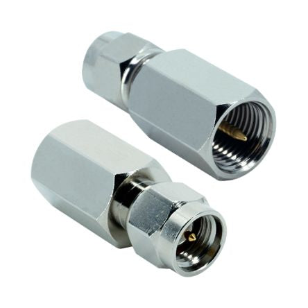 Siretta Straight SMA Connector FME Plug to SMA Plug [ADAPT/FMEM/SMAM]; 696-898