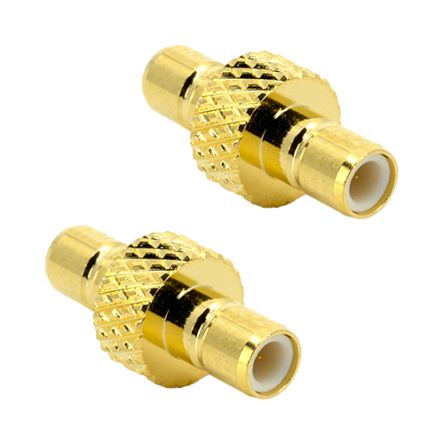 Siretta Straight SMA Connector SMB Socket to SMB Socket [ADAPT/SMBF/SMBF]; 696-905