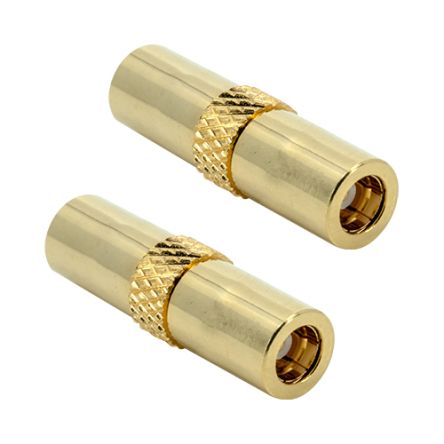 Siretta Straight SMA Connector SMB Plug to SMB Plug [ADAPT/SMBM/SMBM]; 696-906
