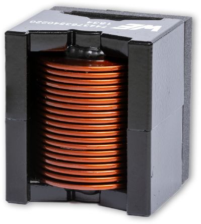 Wurth 600 nH ±20% Metal Alloy Leaded Inductor, Max SRF:133.1MHz, 85.7A Idc, WE-HCFT [74437625200061]; 697-679