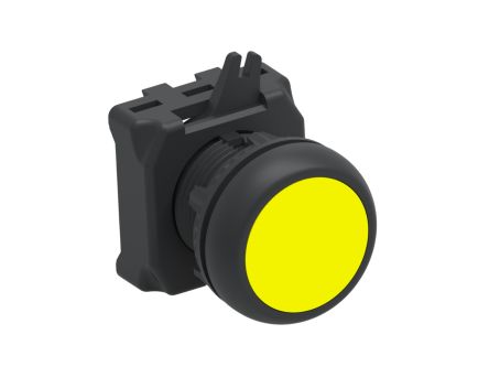 TE Connectivity ALCOSWITCH Series Push Button Switch, Momentary, Panel Mount, 22.5mm Cutout, IP65 [IPE22FLYL]; 697-807