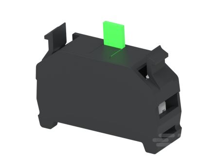 TE Connectivity ALCOSWITCH Series Contact Block for Use with Contact Block, 230V ac, SPST [CBE1NO]; 697-815