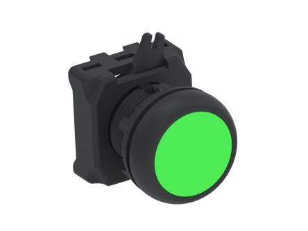 TE Connectivity ALCOSWITCH Series Push Button Switch, Momentary, Panel Mount, 22.5mm Cutout, IP65 [IPE22FLGR]; 704-302