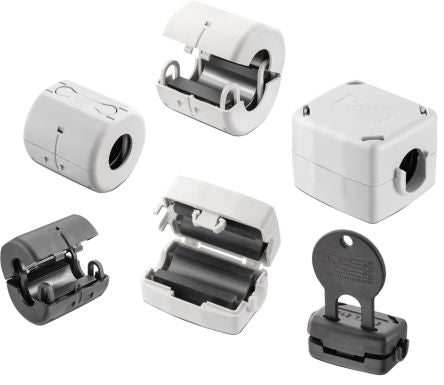 Wurth Elektronik Openable Ferrite Clamp, 24.2 x 36.4 x 20.1mm, For General Application, Diameter 9mm [74271131]; 144-9815