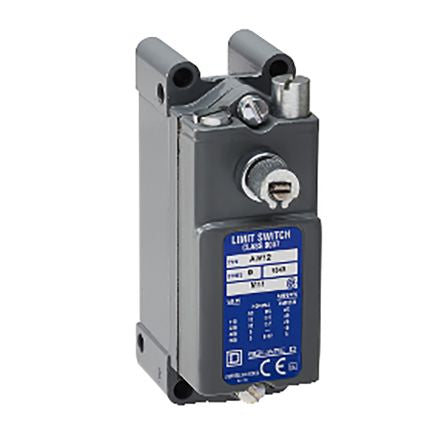 Telemecanique Sensors Heavy Duty Series Limit Switch, NO/NC, IP65, SPDT-DB, Die Cast Zinc Housing, 600V ac Max, 15A Max [9007AW12M11]; 179-6073