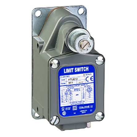 Telemecanique Sensors Severe Duty Series Limit Switch, IP65, IP66, IP67, SPDT-DB, Die Cast Zinc Housing, 600V ac Max, [9007FTUB12M11]; 179-6102