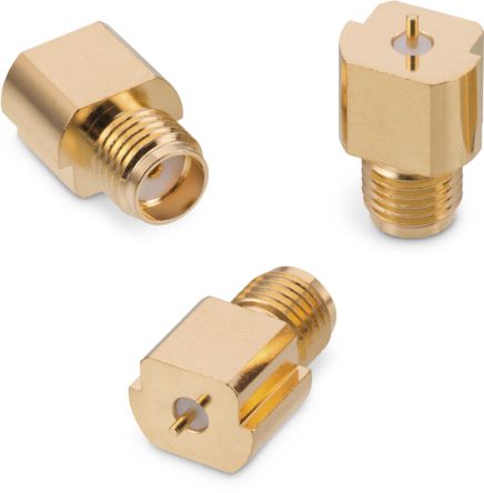 Wurth Elektronik WR-SMA Series, Jack Surface Mount SMA Connector, Solder Termination, Straight Body [60312202114307]; 180-9904