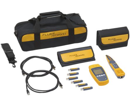 Fluke Networks Fibre Optic Kit RJ11, RJ45 [MS-POE-KIT]; 185-3022