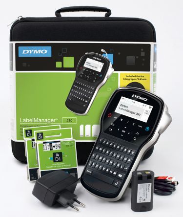 Dymo Dymo 280 Handheld Label Printer, 12mm Max Label Width, UK [2091152]; 185-7546