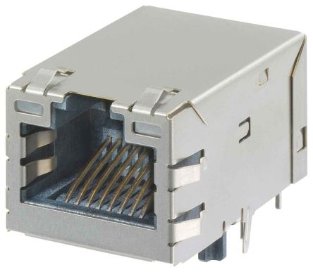 Molex 93769 Series Female RJ45 Connector, Panel Mount 8 -Way [93769-8628]; 193-5940