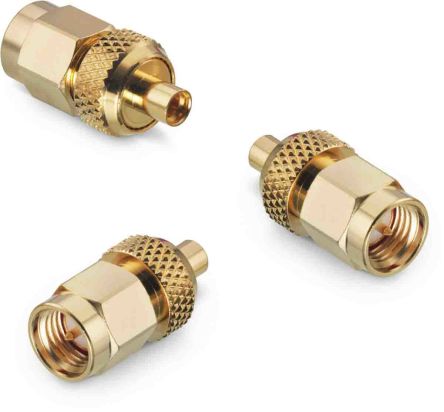 Wurth Elektronik Straight 50Ω Coaxial Adapter SMA Plug to MMCX Socket 6GHz [64403260111000]; 194-5920