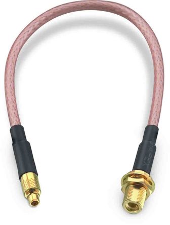 Wurth Elektronik Male MMCX to Female MMCX, 152.4mm, RG316 Coaxial, Terminated50 Ω [65560560215305]; 194-5966