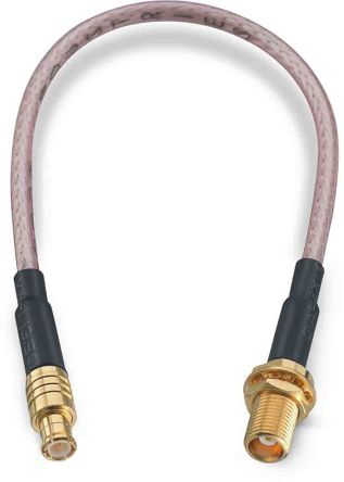Wurth Elektronik Male MCX to Female MCX, 152.4mm, RG316 Coaxial, Terminated50 Ω [65506506215305]; 194-5985