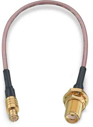 Wurth Elektronik Female SMA to Male MCX, 152.4mm, RG178 Coaxial, Terminated50 Ω [65503206515304]; 194-5988