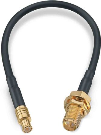 Wurth Elektronik Female RP-SMA to Male MCX, 152.4mm, RG174 Coaxial, Terminated50 Ω [65530206515303]; 194-5993