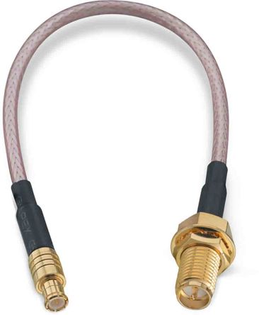 Wurth Elektronik Female RP-SMA to Male MCX, 152.4mm, RG316 Coaxial, Terminated50 Ω [65530206515305]; 194-5997