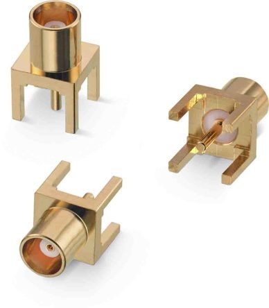 Wurth Elektronik WR-MCX Series, Jack Through Hole MCX Connector, 50Ω, Solder Termination, Straight Body [60612002111504]; 194-6017