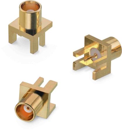 Wurth Elektronik WR-MCX Series, Jack Surface Mount MCX Connector, 50Ω, Solder Termination, Straight Body [60612202111510]; 194-6028
