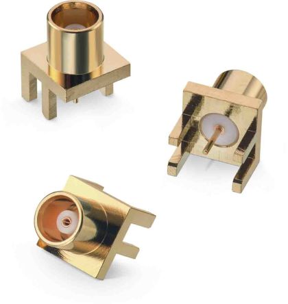 Wurth Elektronik WR-MCX Series, Jack Surface Mount MCX Connector, 50Ω, Solder Termination, Straight Body [60612202111511]; 194-6030