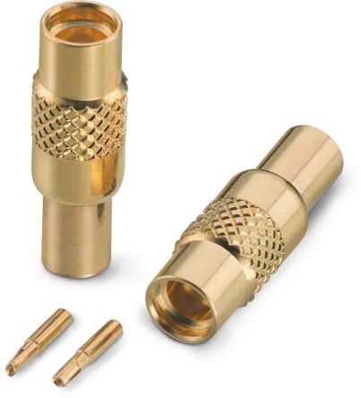 Wurth Elektronik WR-MMCX Series, Jack Cable Mount MMCX Connector, 50Ω, Solder Termination, Straight Body [66029021110820]; 194-6055