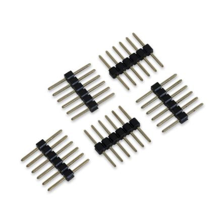 Digilent 240 Series Straight Through Hole Pin Header, 6 Contact(s), 0.64 mm Pitch, 1 Row(s), Unshrouded [240-004]; 194-7655