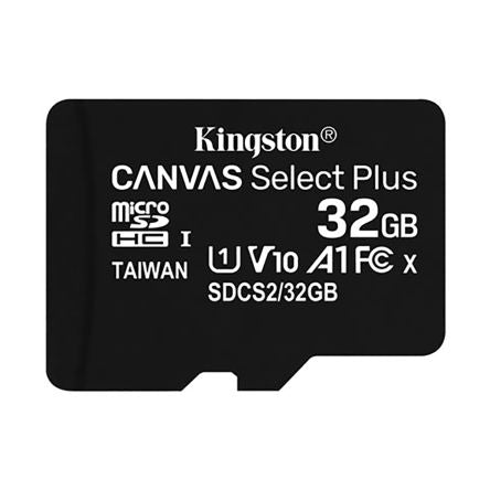 Kingston 32 GB MicroSD Micro SD Card, Class 10, UHS-I [SDCS2/32GBSP]; 195-8347