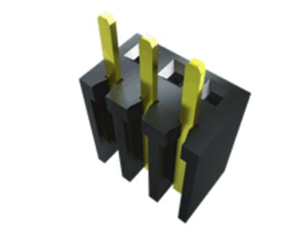 Samtec BSW Series Straight Surface Mount PCB Socket, 20-Contact, 2-Row, 2.54mm Pitch, Solder Termination [BSW-110-04-S-D]; 196-6859