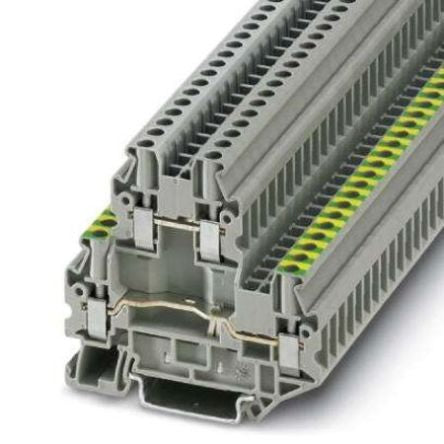 Phoenix Contact 3044746 UTTB 4 Series Grey, 0.14 → 6mm², Screw Termination [3044746]; 204-7711