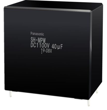 Panasonic EZPV Film Capacitor, 1.1kV dc, ±10%, 3μF, Through Hole [EZPV1B305LTB]; 204-8551