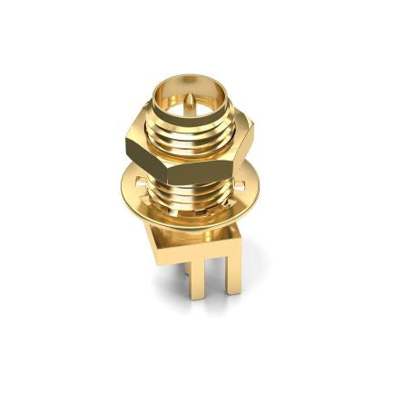 Wurth Elektronik WR-RPSMA Series, Jack Surface Mount SMA Connector, Solder Termination, Straight Body [63012242121508]; 205-3635