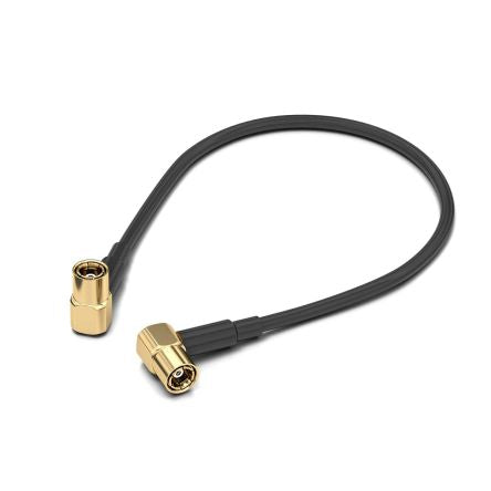 Wurth Elektronik WR-CXASY Series Male SMB to Male SMB, 152.4mm, RG174/U Coaxial, Terminated50 Ω [65502910315301]; 205-3669