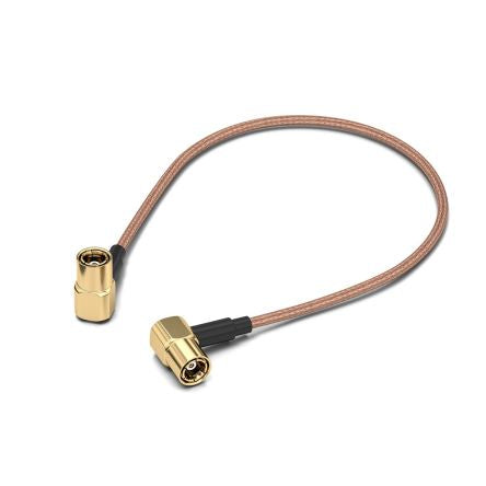 Wurth Elektronik WR-CXASY Series Male SMB to Male SMB, 152.4mm, RG178/U Coaxial, Terminated50 Ω [65502910415301]; 205-3671