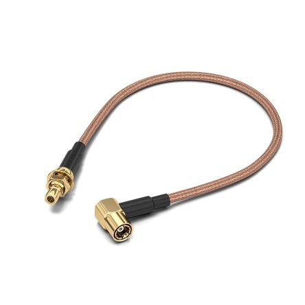 Wurth Elektronik WR-CXASY Series Male SMB to Female SMB, 152.4mm, RG316/U Coaxial, Terminated50 Ω [65503110515301]; 205-3686
