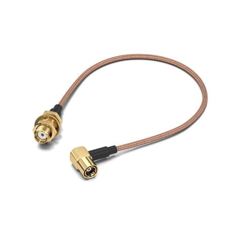 Wurth Elektronik WR-CXASY Series Female SMA to Male SMB, 152.4mm, RG178/U Coaxial, Terminated50 Ω [65503210415301]; 205-3690