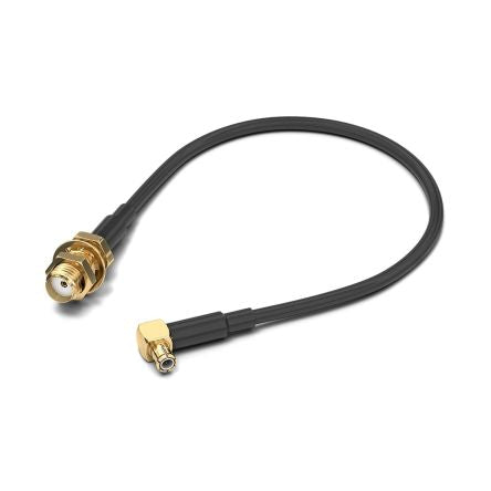 Wurth Elektronik WR-CXASY Series Female SMA to Male MCX, 152.4mm, RG174/U Coaxial, Terminated50 Ω [65501710315301]; 205-3694