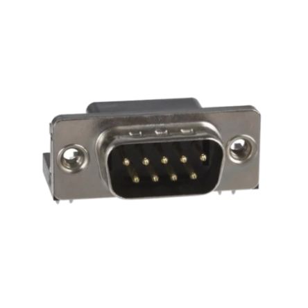 Norcomp 182 15 Way Right Angle Panel Mount D-sub Connector Plug, 2.75mm Pitch, with Boardlocks [182-015-113R531]; 205-4733