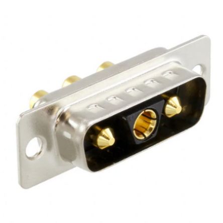 Norcomp 681M 3 Way Panel Mount D-sub Connector Plug, 2.77mm Pitch [681M3W3K103L001]; 205-4748