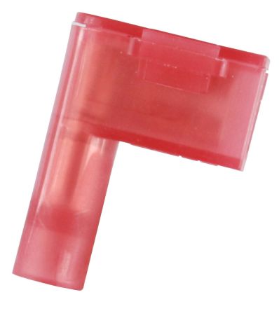 RS PRO Red Insulated Female Spade Connector, Double Crimp, 0.5 x 4.75mm Tab Size, 0.5mm² to 0.75mm² [0]; 205-5302