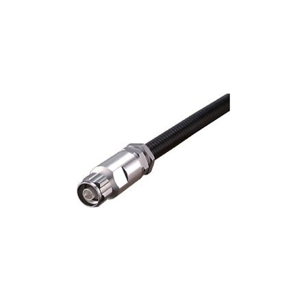 Huber+Suhner 11_N-50-9-9/033_-E Series, Plug Cable Mount N Connector, 50Ω, Clamp Termination, Straight Body [11_N-50-9-9/033_-E]; 205-9061