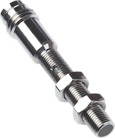 RS PRO Inductive Threaded Barrel Proximity Sensor, M5, 1.5 mm Detection, PNP NO, 10 → 30 V dc [0]; 206-6128