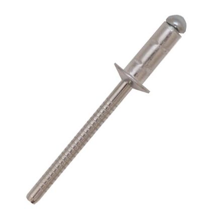 RS PRO Stainless Steel Blind Rivet, 3.2mm [0]; 206-7788