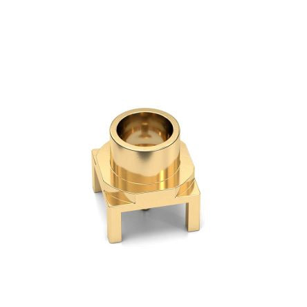 Wurth Elektronik WR-SMP Series, Plug Through Hole SMP Connector, Solder Termination, Straight Body [60114002122502]; 206-8949