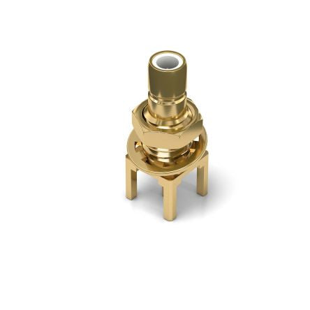 Wurth Elektronik WR-SMB Series, Jack Through Hole SMB Connector, Solder Termination, Straight Body [61612042121504]; 206-8964