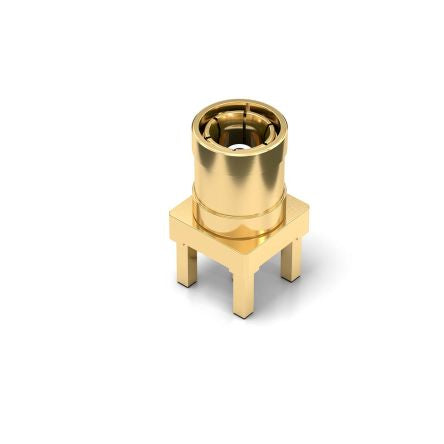 Wurth Elektronik WR-SMB Series, Plug Through Hole SMB Connector, Solder Termination, Straight Body [61614002111503]; 206-8968